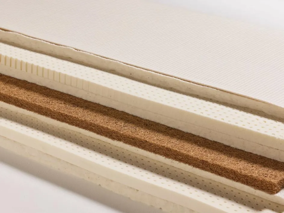 Grüne Erde Weiße Wolke Pur VEGAN, mittel, 90 x 200 cm, GOTS