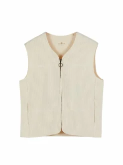 Grüne Erde Weste aus Bio-Baumwolle, , S, GOTS