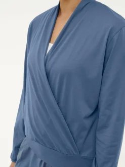 Grüne Erde Wickelshirt aus Bio Baumwolle, , S, GOTS