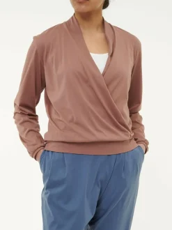 Grüne Erde Wickelshirt aus Bio Baumwolle, , S, GOTS