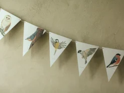 Kinder Grüne Erde Wimpelkette - Vogelwelt, 15 Wimpel