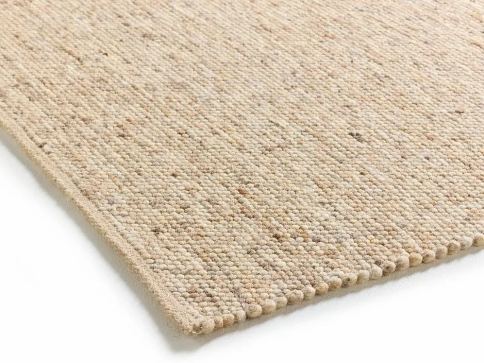 Grüne Erde Wollteppich Bolla Pur, , 70 x 140 cm