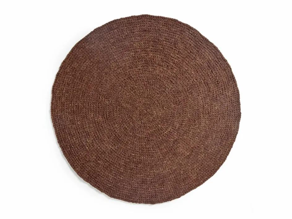 Grüne Erde Wollteppich Maglia, , Ø 140 cm