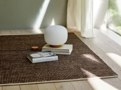 Grüne Erde Wollteppich Vellino Pur, 70 x 140 cm,