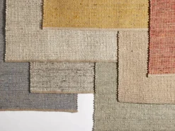 Grüne Erde Wollteppich Vellino Pur, 70 x 140 cm,