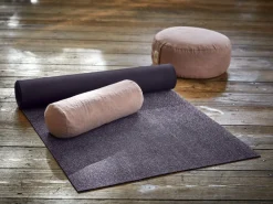 Grüne Erde Yogamatte aus Naturkautschuk, rauch, 62 x 182 cm, 100 % Naturkautschuk