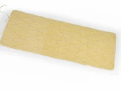 Grüne Erde Yogamatte mit Schurwolle, natur, 75 x 200 cm, Schurwolle kbT, Baumwolle kbA