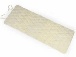 Grüne Erde Yogamatte, natur, 75 x 200 cm, 100 % Baumwolle, Vorder- und Rückseite teilweise beschichtet, GOTS