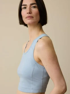 Grüne Erde Yogatop aus Bio Baumwolle, , 44