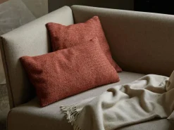 Grüne Erde Zierkissenbezug Lynn, ziegel, 30 x 50 cm, 100 % Schurwolle (Lamm), eco-wool