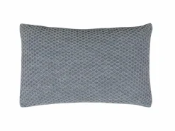 Grüne Erde Zierkissenbezug Sanna, grau melange, 30 x 50 cm, 100 % Schurwolle (Merino), Schurwolle kbT, GOTS, NATURTEXTIL BEST